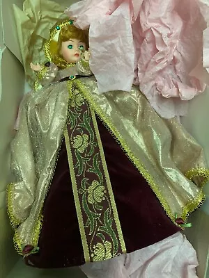 Madame Alexander Vintage Christmas Tree Topper Doll With Box • $50