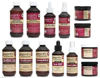 Groganics Dht Blocker System Hair Growth & Treatment /hair Repair Products  • £9.99