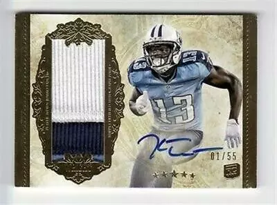 2012 Topps Five Star Rookie Patch Autograph Gold #155 Kendall Wright 01/55 Auto • $19.99