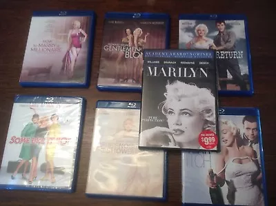 MARILYN MONROE Blue Ray Lot  • $74.99