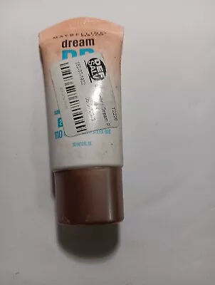 Maybelline Dream BB Pure Beauty Balm #110 Light /Medium Sheer Tint Free Ship A7 • $7.77