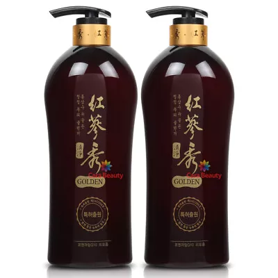 Korea Herbal 6years-old Red Ginseng Extract Shampoo 730ml +730ml (2 Bottle) • $49.90