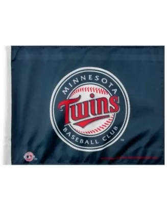 NWT MLB Minnesota Twins Baseball Car Flag 11  X 15  2-Side Flag / Banner / Sign • $9.99