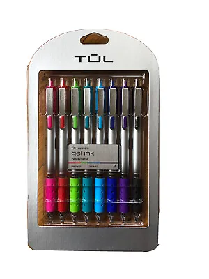 $14.99 • Buy TUL GL Series 8 Pack Retractable Gel Pens 0.7 Smooth Flow Brights SUPERIOR PENS