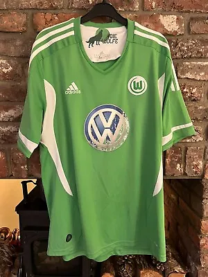 £12 • Buy Wolfsburg 2011-12 Adidas Home Shirt 14 Burki