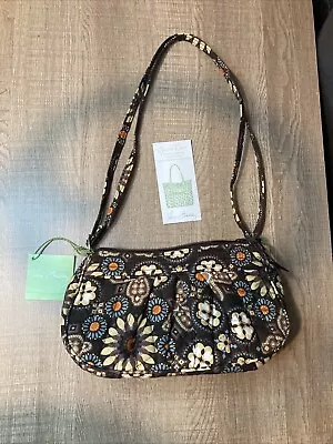 Vera Bradley RETIRED Crossbody Frannie Bag Shoulder Canyon Pattern Fall • $30