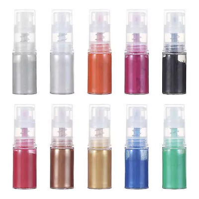 Edible Glitter Dust Spray Food Coloring Lustre Powder Food Grade Coloring Paint • $28.84