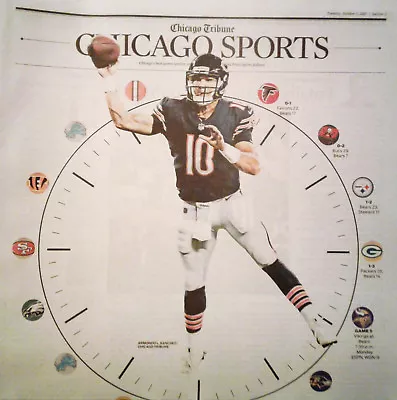 Las Vegas Act Of Pure Evil- Sports Trubisky Time BEARS Chicago Tribune-11/3/17  • $5