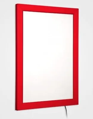 Coloured Snap Frame Light Box Illuminated Retail Display • £348