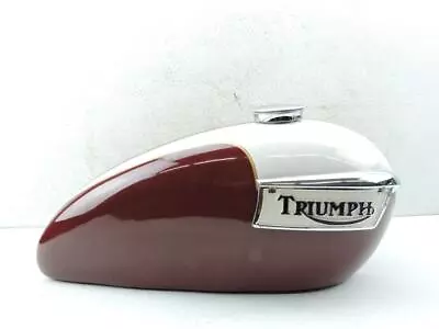 New Gas Tank With Badges Triumph 750 T140 Bonneville 650 T120R TR6C Trophy 207 • $199.99