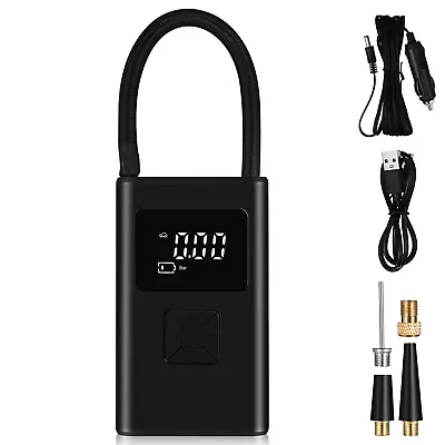 Mini Wireless Air Pump Portable Car Pump Tire Inflator 150PSI Electric Bike Pump • $32.89