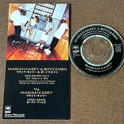 MARIAH CAREY &BOYZ II MEN One Sweet Day JAPAN 3  CD SINGLE SRDS8304 Not-snapped • $39.99