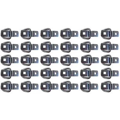 30 3/8  Bolt On D Ring Rope Chain Strap Cable Tie Down Flatbed Trailer D Rings • $59.74