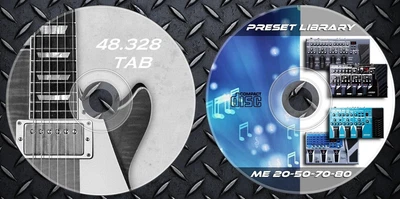 $15.99 • Buy Patches BOSS ME 20-50-70-80. Multi Effects Processor. Tone & Guitar Tab CD-ROM