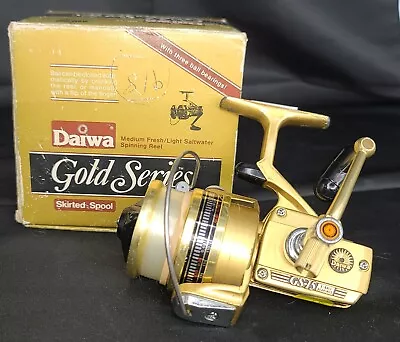 Vintage Daiwa Gold Spin GS-15 Spinning Reel - Made In Japan • $44.99