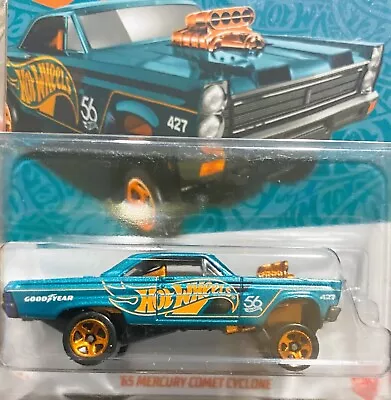 Hot Wheels Pearl * 65 Mercury Comet Gasser *** WOW ****** In Protector ** 1:64 • $12.99