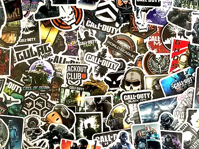 £3.59 • Buy Call Of Duty 25 PC Random Stickers MW2 Decal Laptop BO2 Skateboard Luggage Game
