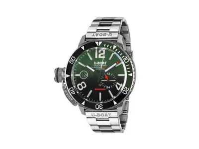 £2271 • Buy U-Boat Classico Sommerso Ghiera Ceramica Verde Automatic Watch, 46 Mm, 9520/MT