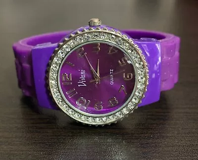 Vivani Ladies' Quartz Watch Purple • $12.99