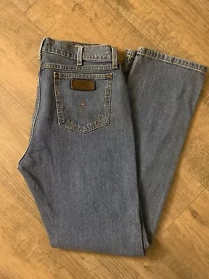 Men’s Wrangler Rooted Collection Jeans Denim Made In USA Size 34x34 • $29