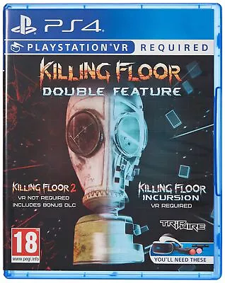 Killing Floor Double Feature (Kf2 Non VR & Kf Incursion VR) (Sony Playstation 4) • $33.22