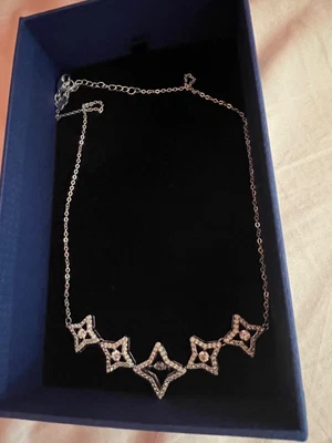 £39 • Buy Stunning Genuine Swarovski Sparkling Dance Star - White Crystal Necklace-EXC