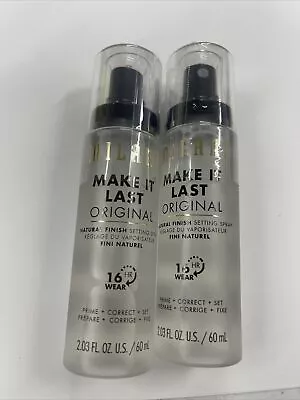 2 Pack Milani Make It Last 16 Hr Hour Setting Spray Prime + Correct + Set 2.03oz • $15.99