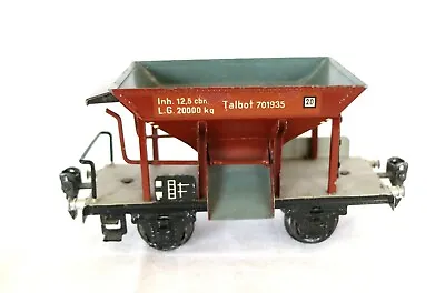 AC1983: Original Marklin Talbot' O Gauge Hopper Wagon 1767/0 • $250.89