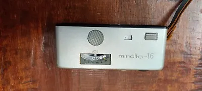 Minolta 16 Spy Camera Model P  Good Used Condition • $15