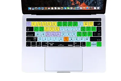 XSKN Avid Pro Tools Shortcuts Keyboard Cover For Touch Bar MacBook Pro 15Pro 13 • $15.99