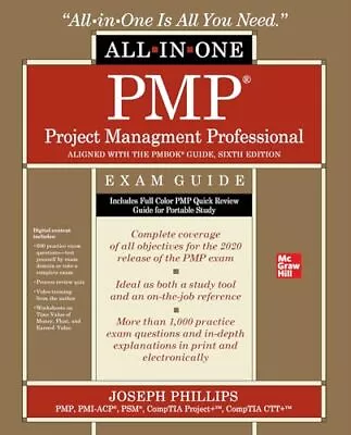 Pmp Project Management Professional All-In-One Exam Guide (2021) • $26.46