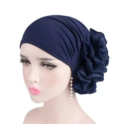 Scarf Turban Head Wrap Cancer Chemo Hijab Hair Care Loss Cap Muslim Turban Hat • $7.93