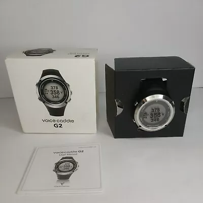 Voice Caddie G2 Hybrid Golf GPS Watch - NEW Open Box.   • $160