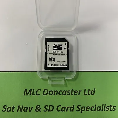 Genuine Mitsubishi Satellite Navigation SAT NAV SD Card 8750A488 • $74.59