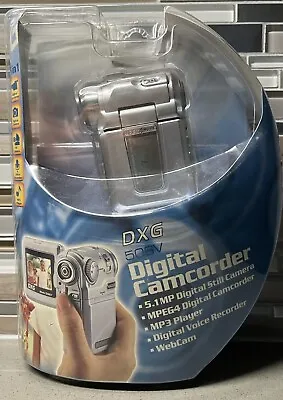 DXG 506V 5.1MP Digital Camera Video Camcorder Music Player Voice Recorder WebCam • $54.95