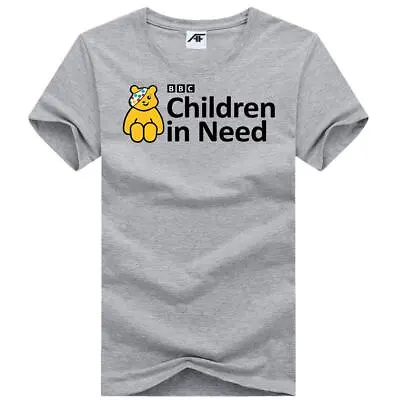 £10.99 • Buy Children In Need Bear Printed Boys T-Shirts Short Sleeves Summer Wear Crew Neck