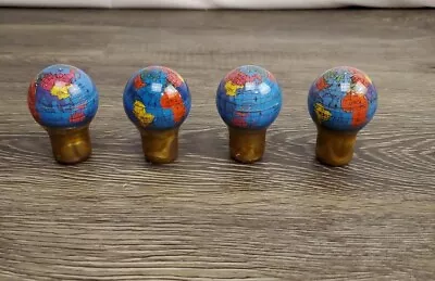 Drawer Pull Knob World Globe Decorative Cabinet  Earth Map Desk  **E** • $39.99