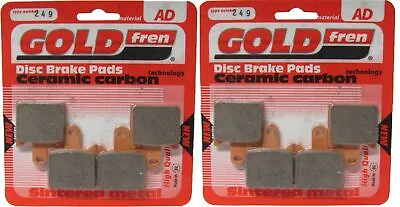 Brake Disc Pads Front Goldfren For Kawasaki ZZR 1400 (ZX1400D8F) (ABS) 2008 • £26.70