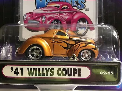 Muscle Machines 1941 41 Willys Coupe   Limited Edition -- -- 1/64 Diecast - • $6.99