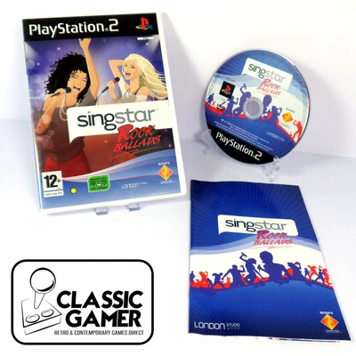 £11.94 • Buy Singstar Rock Ballads (PS2) *Near Mint*