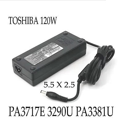 120w Original AC Charger Adapter 4 Toshiba Satellite A660 P750 P850 PA3717E-1AC3 • $58