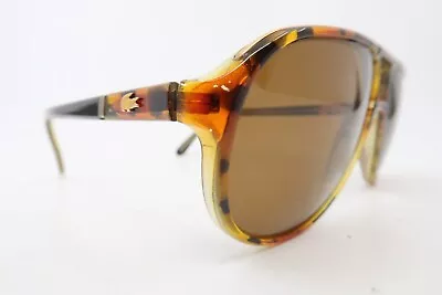 Vintage Lacoste Sunglasses Made In France Mod 122 Original Tempered Glass Mens M • $22.40