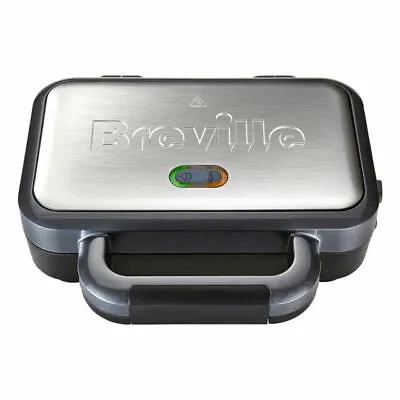 £14.51 • Buy Breville Deep Fill 2 Slice Sandwich Toaster - Stainless Steel (VST041-01)