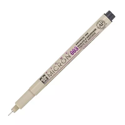 Sakura Pigma Micron Pigment Fineliner Pen - Sepia - 0.15mm Line - XSDK003 • £2.99