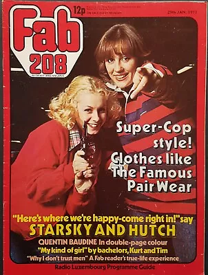 Fab 208 Magazine 29 January 1977 - Tim Matheson Kurt Russell • £12.80