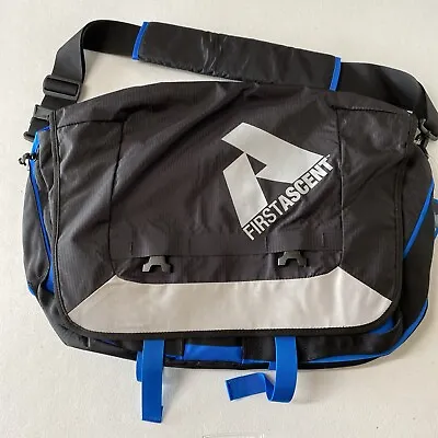 Eddie Bauer First Ascent Messenger Lite Bag Blue Black NEW • $29.99