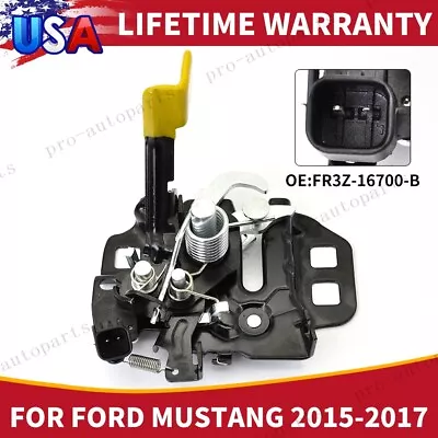 NEW Engine Hood Latch Lock For 2015-2019 Ford Mustang Shelby EcoBoost GT V6 V8 • $30.99