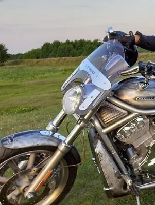 Tall Touring Windshield Harley Davidson V - Rod Windscreen Screen Polycarbonate • $364.99