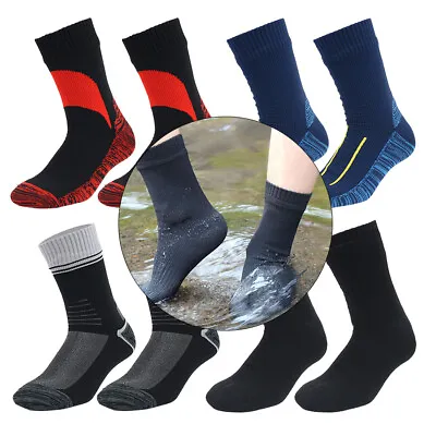 Men's/Women's Waterproof Windproof Breathable Socks For Outdoor Camping Gift • £12.37