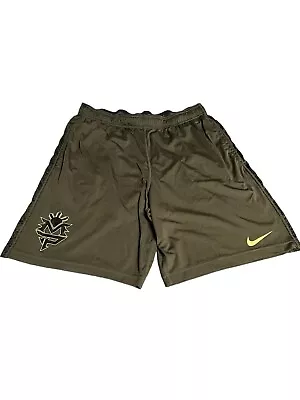 Nike Manny Pacquiao Dri Fit Hyperko Green Camo Large Shorts • $30